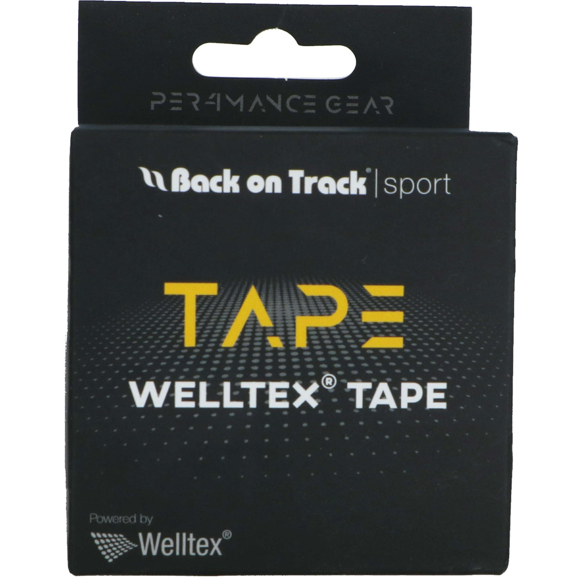 Back on Track P4G Welltex Tape Weltex Nero