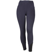 HKM Leggings da Equitazione Yvi Blu scuro