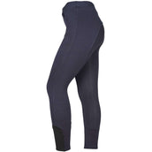 HKM Leggings da Equitazione Yvi Blu scuro