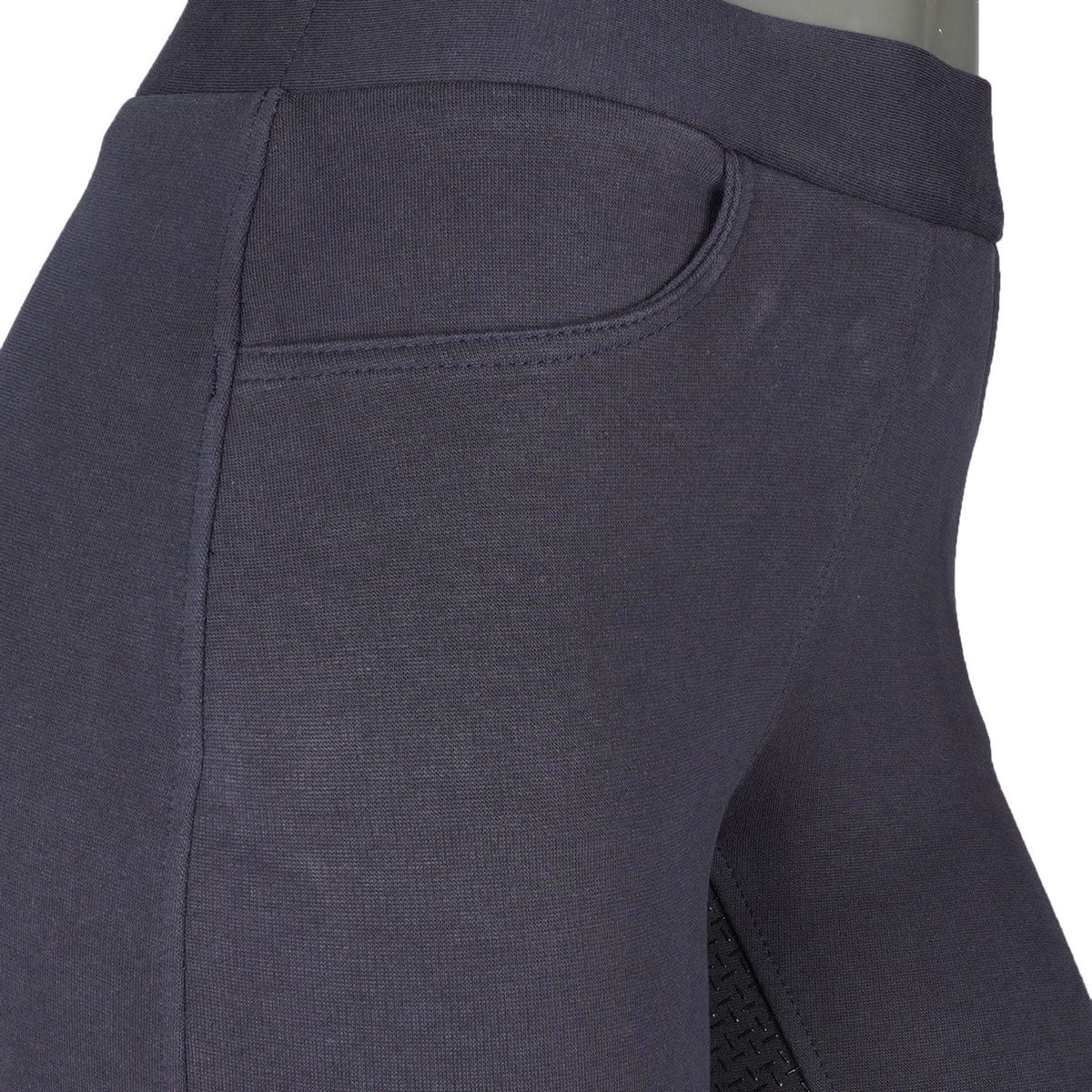 HKM Leggings da Equitazione Yvi Blu scuro