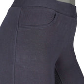 HKM Leggings da Equitazione Yvi Blu scuro