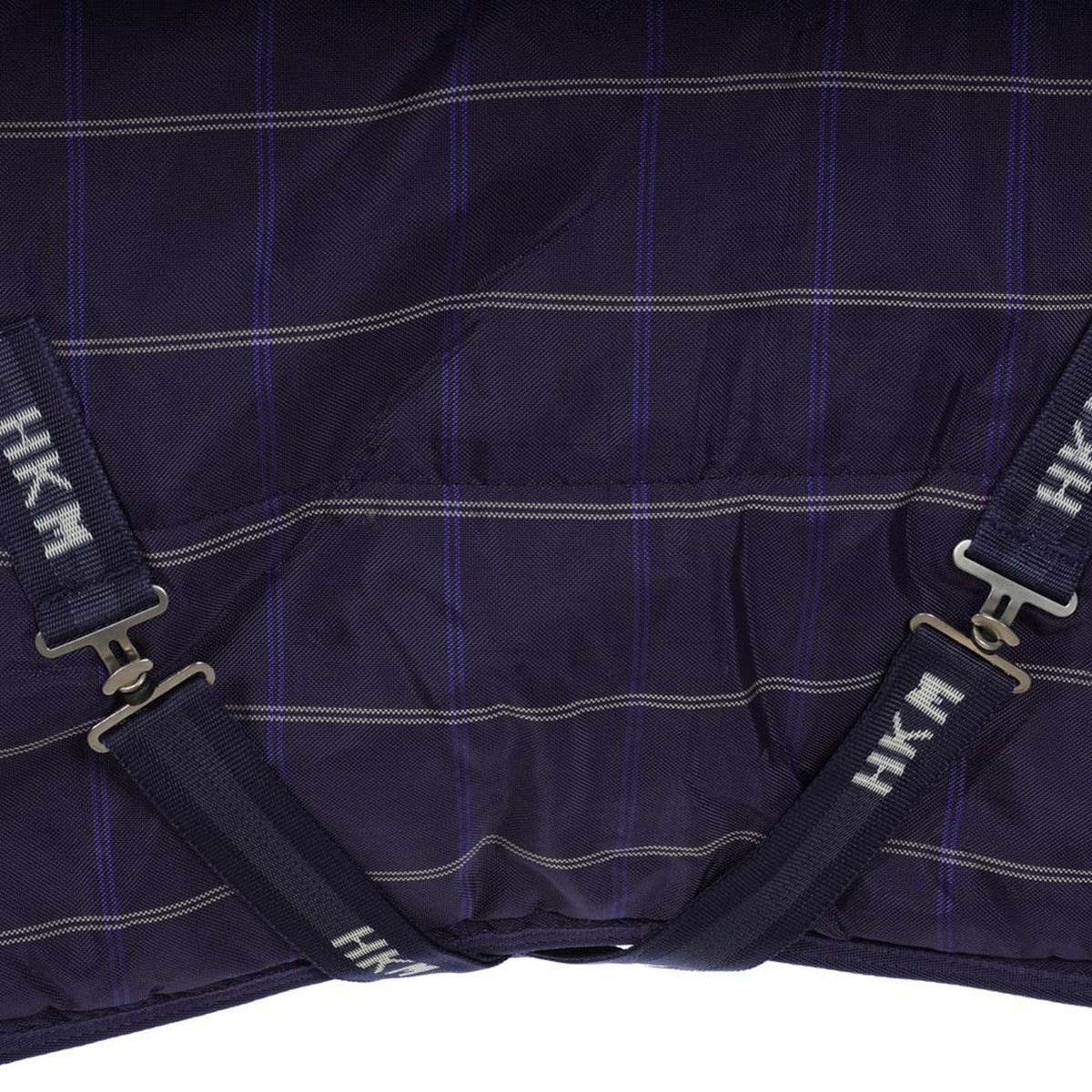 HKM Coperta da stalla invernale Blu scuro