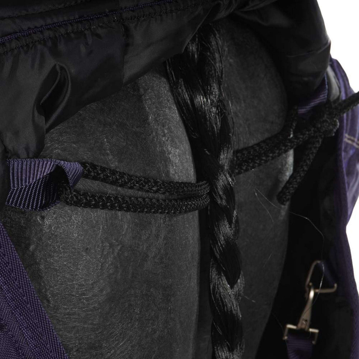 HKM Coperta da stalla invernale Blu scuro