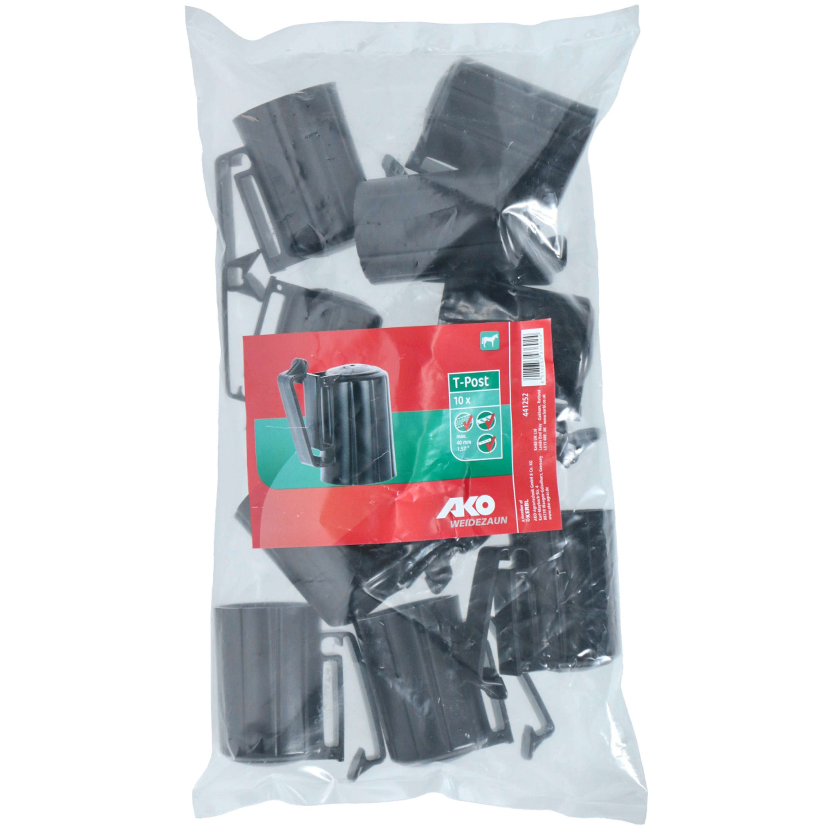 Kerbl Isolator T-Post Nero Kerbl Isolator T-Post Nero