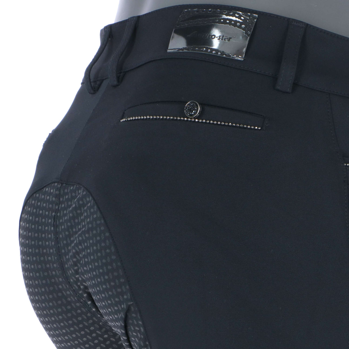 Euro-star Pantaloni da Equitazione Arielle Nero
