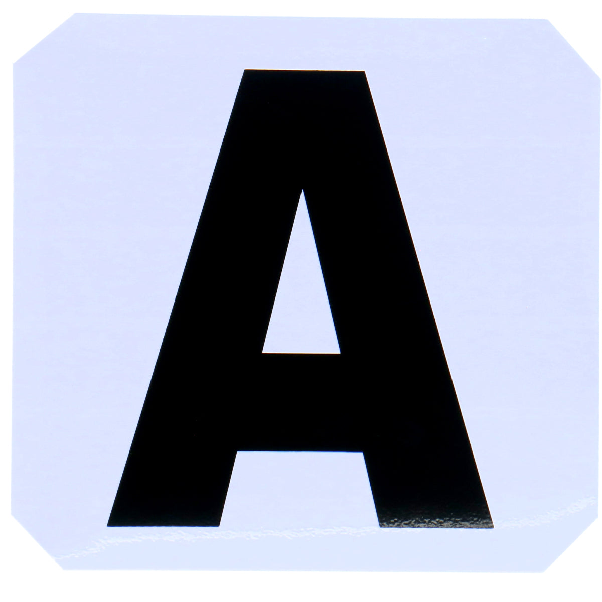 Hippotonic Lettere di Maneggio Stickers Bianco