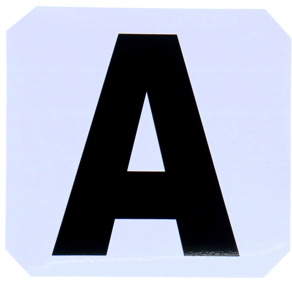 Hippotonic Lettere di Maneggio Stickers Bianco