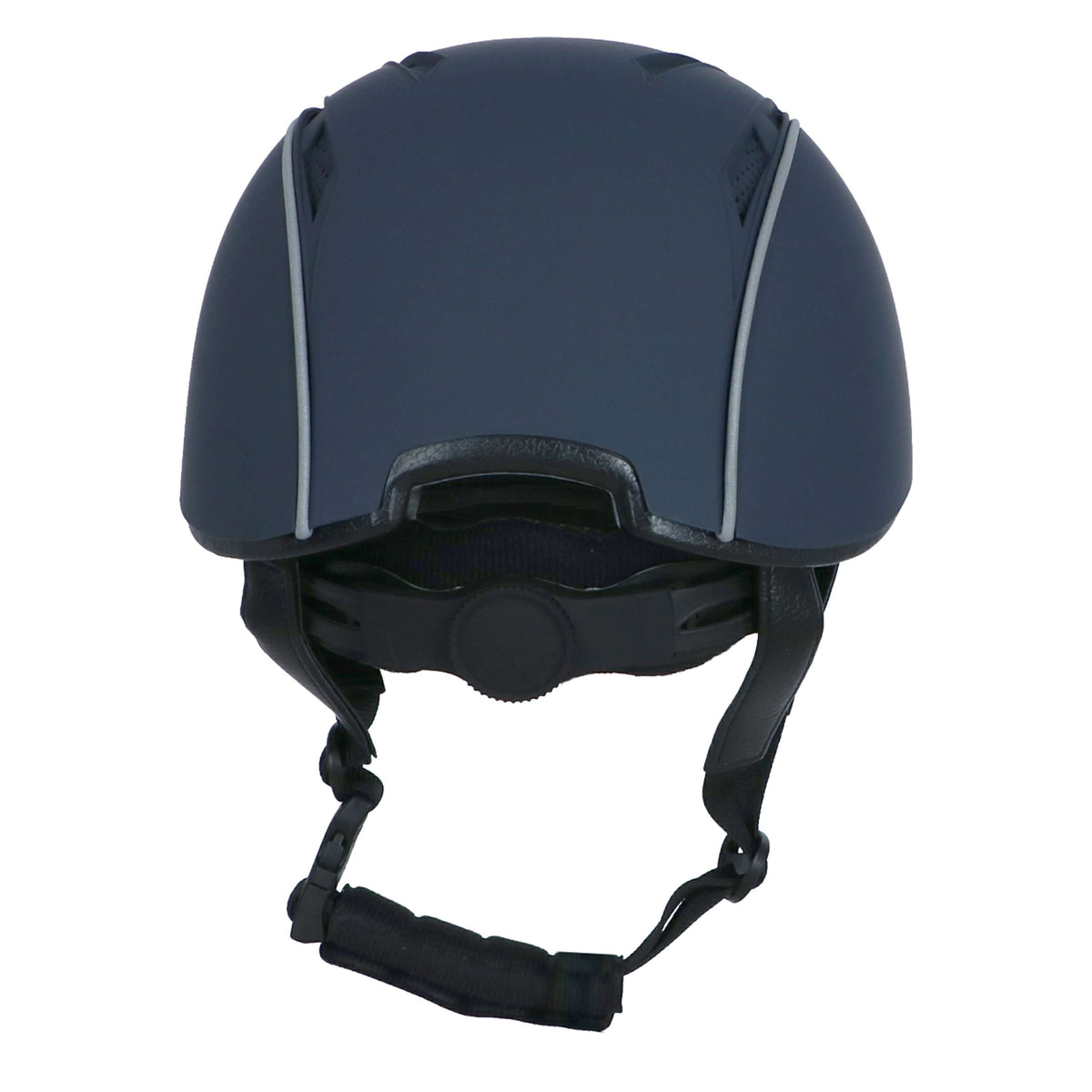 EQUITHÈME Casco da equitazione Compet blu navy