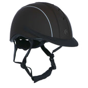 EQUITHÈME Casco da equitazione Compet Marrone