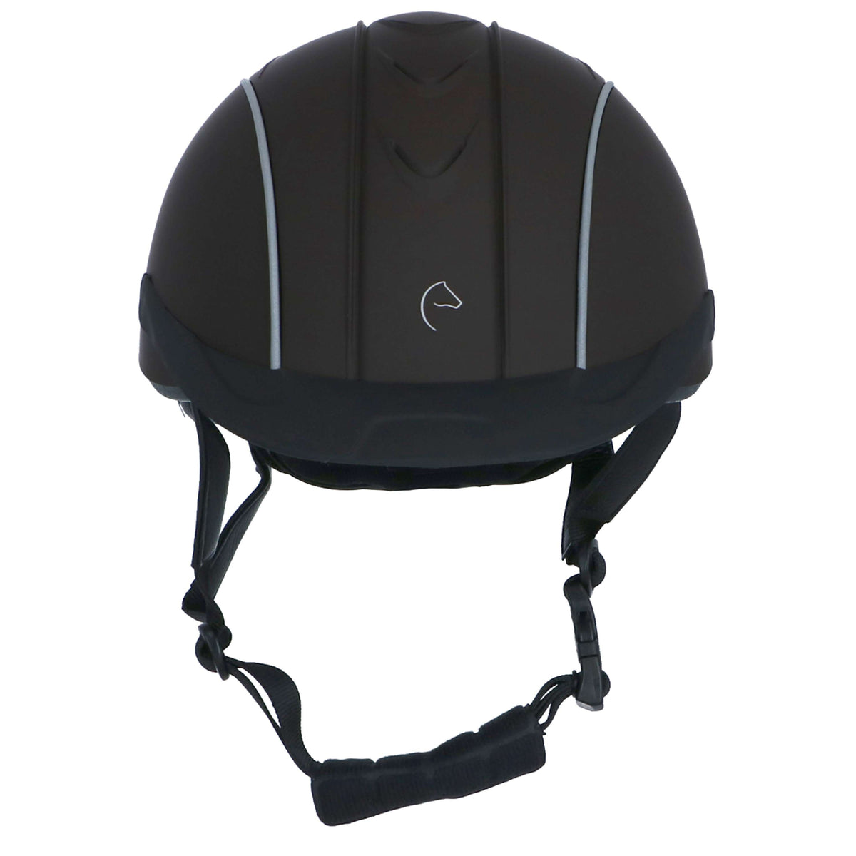EQUITHÈME Casco da equitazione Compet Marrone