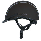 EQUITHÈME Casco da equitazione Compet Marrone