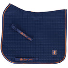 Bucas Saddle Pad Recuptex Tutto Uso Blu marino/arancione
