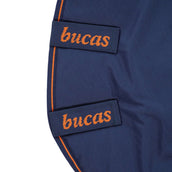 Bucas Copricollo Irish Tunrout Combi Neck 300g Navy/Gold