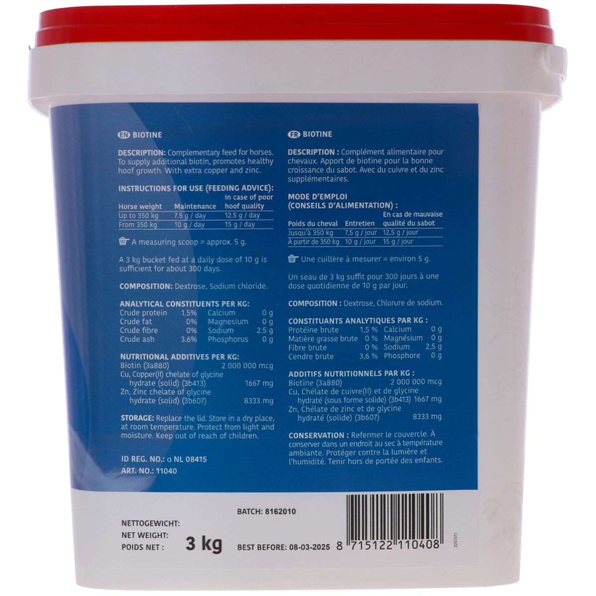 Sectolin Biotina Equivital