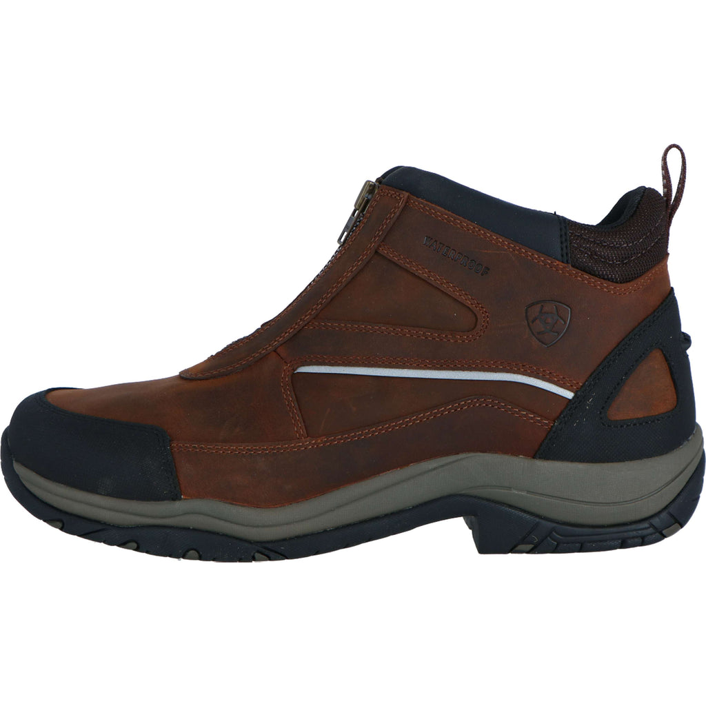 Ariat Stivali da Scuderia Telluride Zip H2O Man's Rame