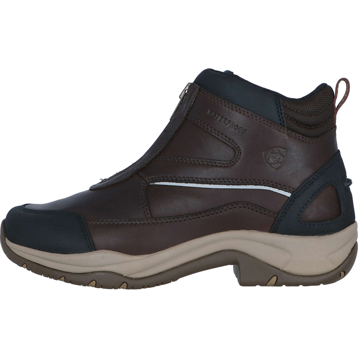 Ariat Stivali da Scuderia Telluride Zip H2O Woman's Marrone scuro