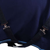 Riding World Coperta in Pile Combo Blu navy