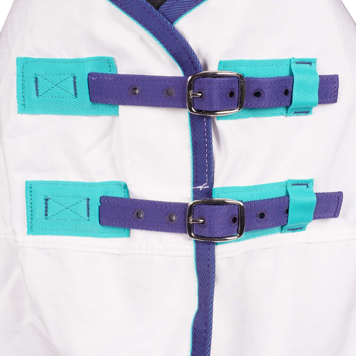 Highlander Plus by Shires Coperta per Eczema Sweet-Itch Combo Bianco