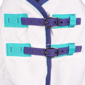 Highlander Plus by Shires Coperta per Eczema Sweet-Itch Combo Bianco