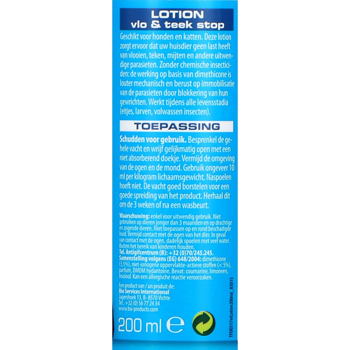 TPD Stop Pulci & Zecche Lotion