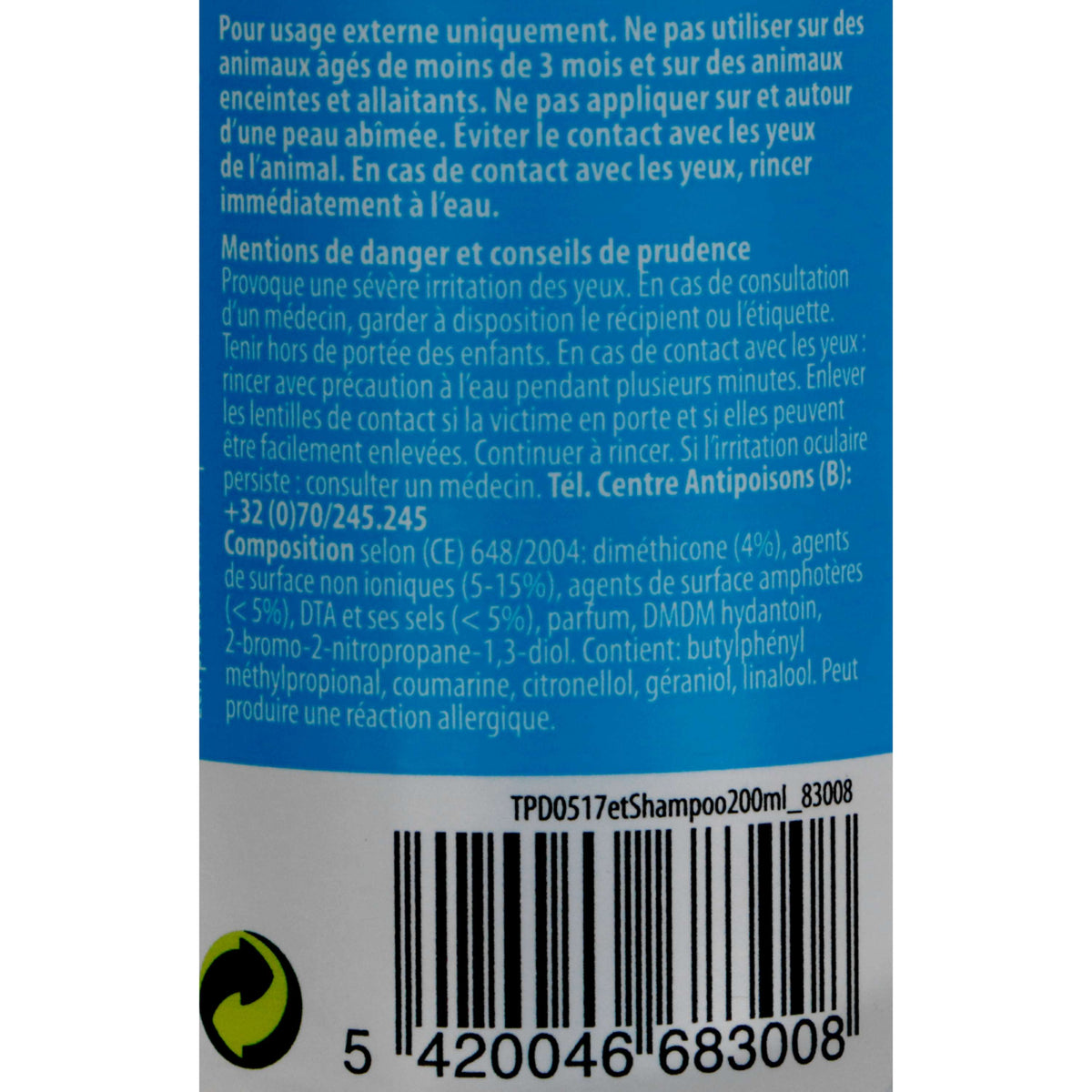 TPD Stop Pulci & Zecche Shampoo