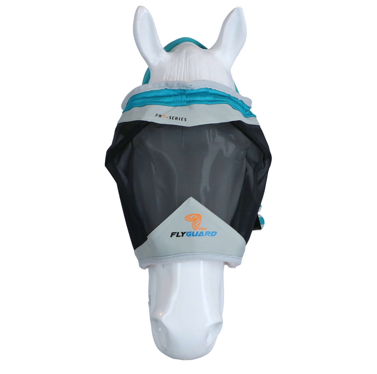 Shires Maschera Antimosche Zonder Oren Mesh VerdeBlu