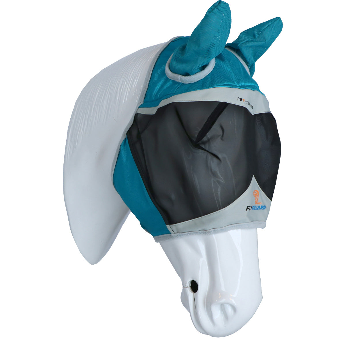 Shires Maschera Antimosche con Orecchie Teal