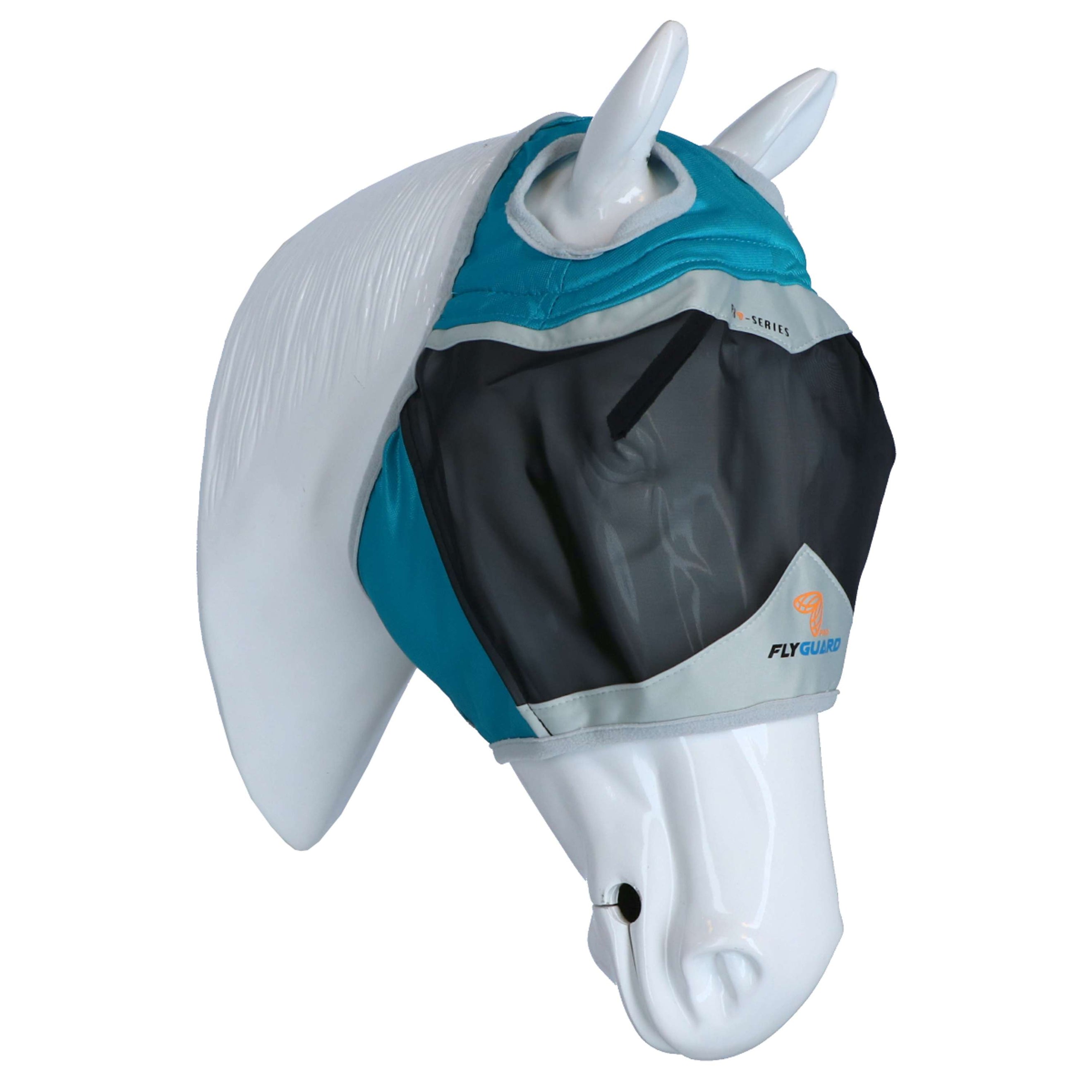 Shires Maschera Antimosche Oor Gaten Mesh Teal Shires Maschera Antimosche Oor Gaten Mesh Teal