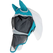 Shires Maschera Antimosche con Orecchie e Naso Teal