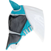 Shires Maschera Antimosche con Orecchie e Naso Teal