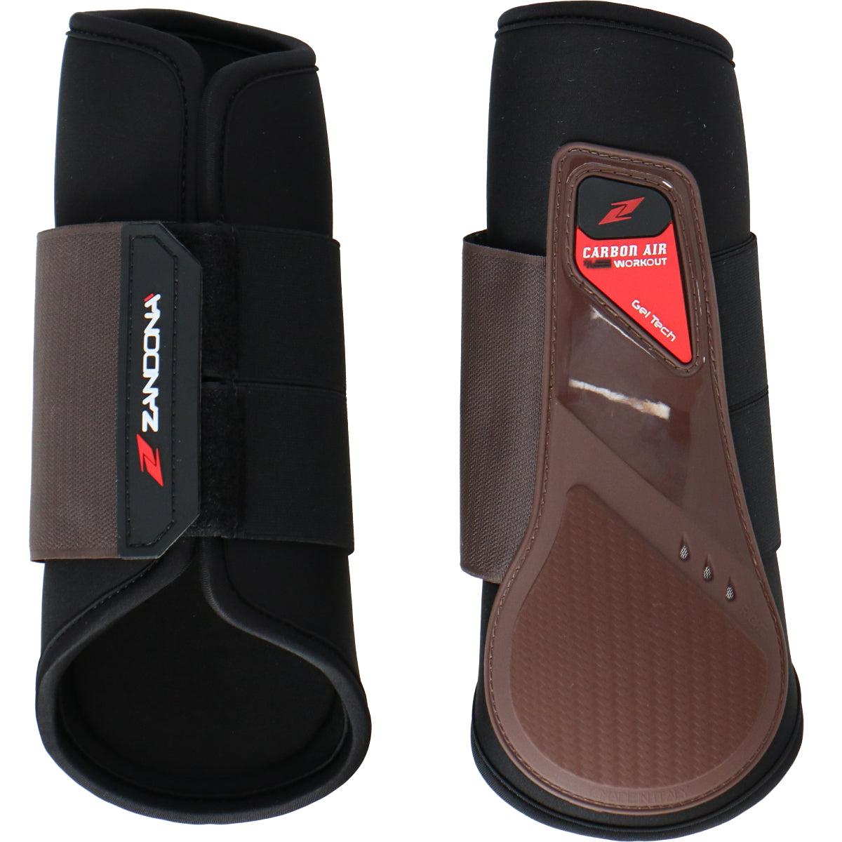 Zandona Protezione delle gambe Carbon Air Marrone