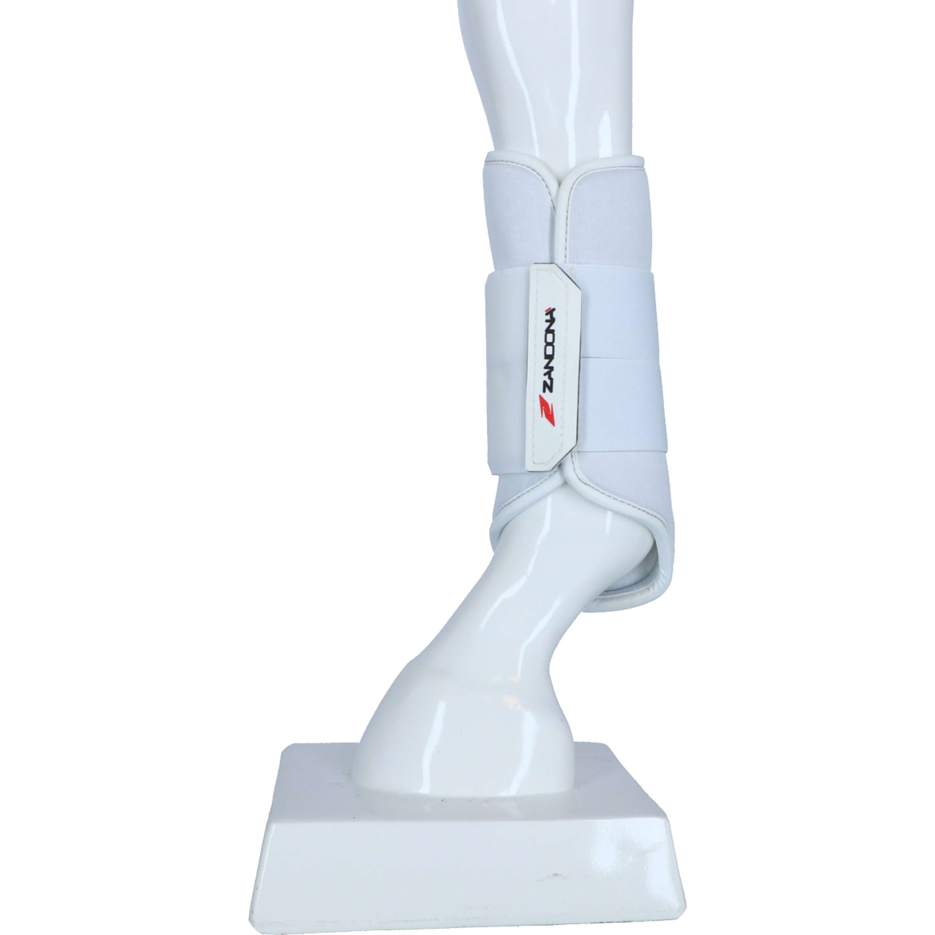 Zandona Paratendini Carbon Air Allenamento Gambe Posteriori Bianco