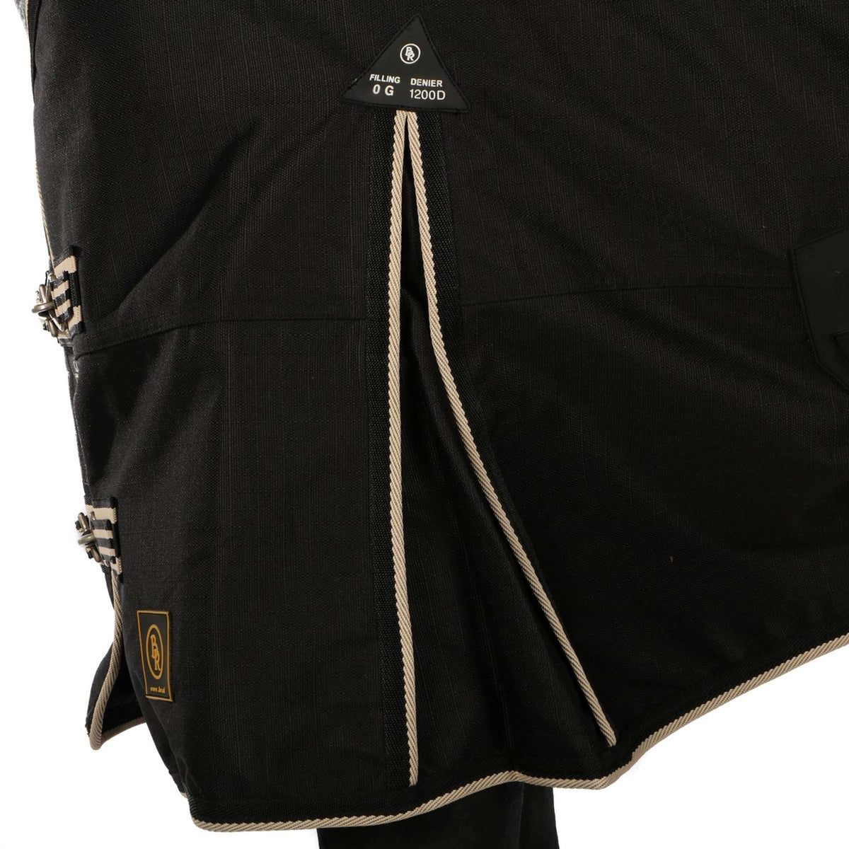 BR Coperta Impermeabile Classic 1200D - 0g Nero