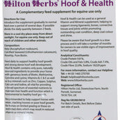 Hilton Herbs Erbe HOOF & HEALTH