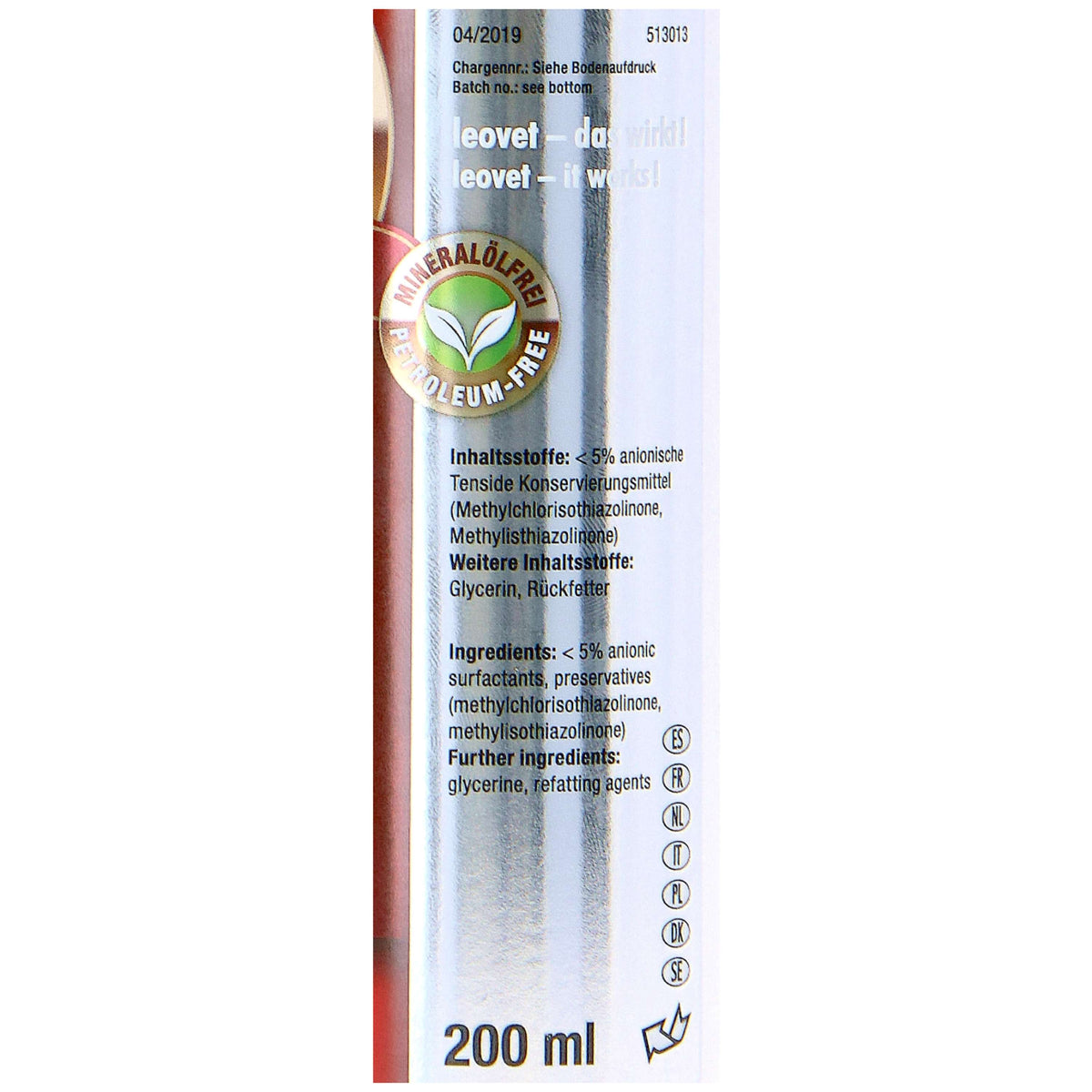 Leovet Schiuma per Pelle