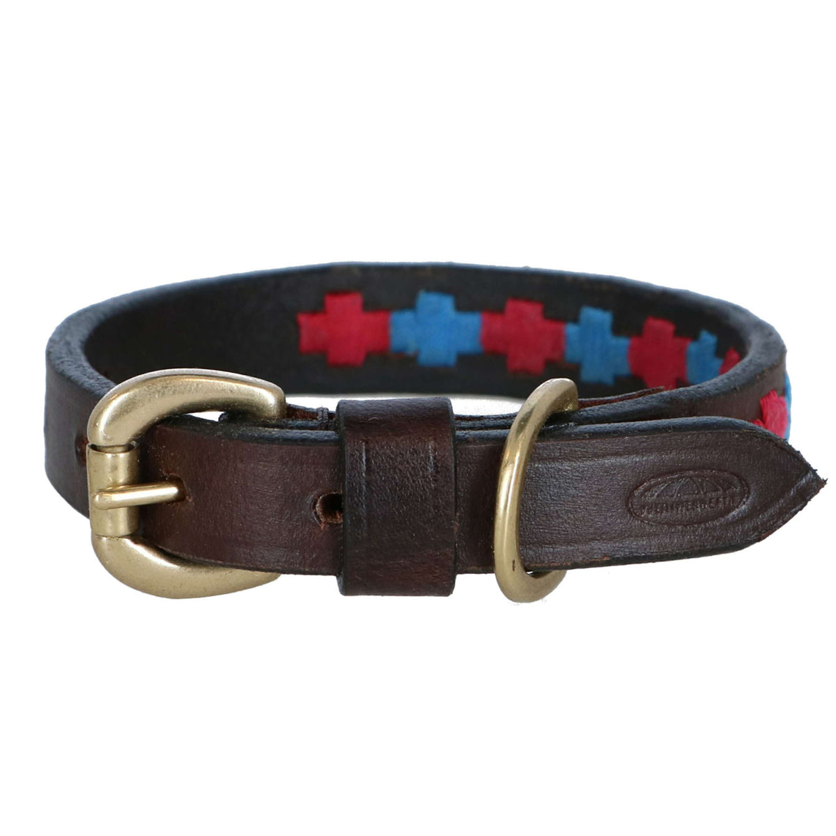 Weatherbeeta Dog Collar Polo Beaufort/Marrone/Rosa/Blu