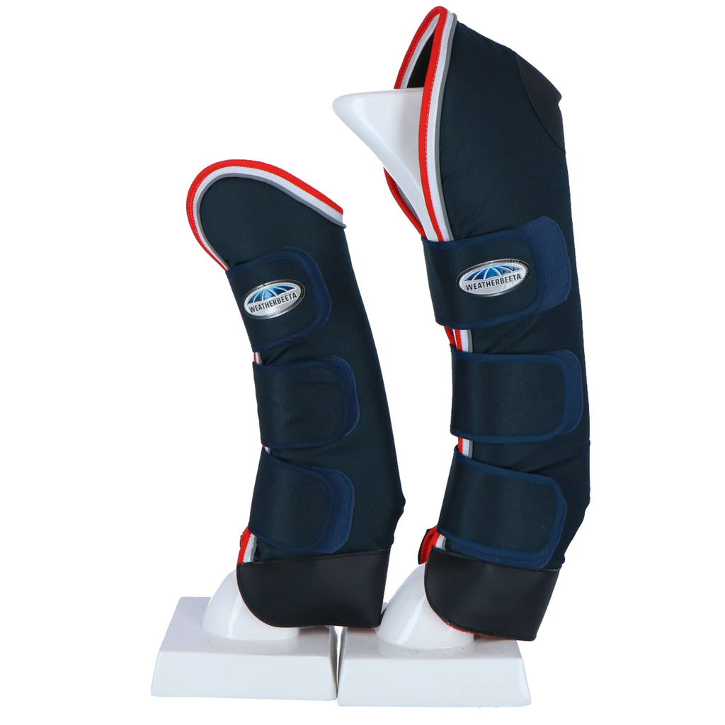 WeatherBeeta Protettori da trasporto Deluxe Blu marino/rosso/bianco