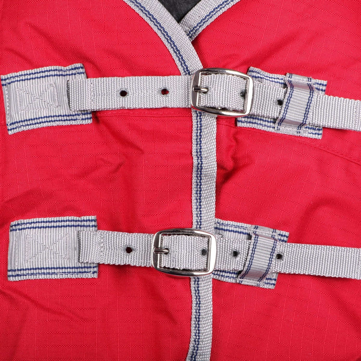Weatherbeeta Collo combinato posteriore con affluenza pesante Comfitec Classic Red/Silver/Navy