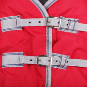 Weatherbeeta Collo combinato posteriore con affluenza pesante Comfitec Classic Red/Silver/Navy