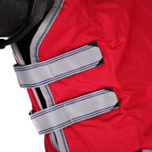 Weatherbeeta Collo combinato posteriore con affluenza pesante Comfitec Classic Red/Silver/Navy