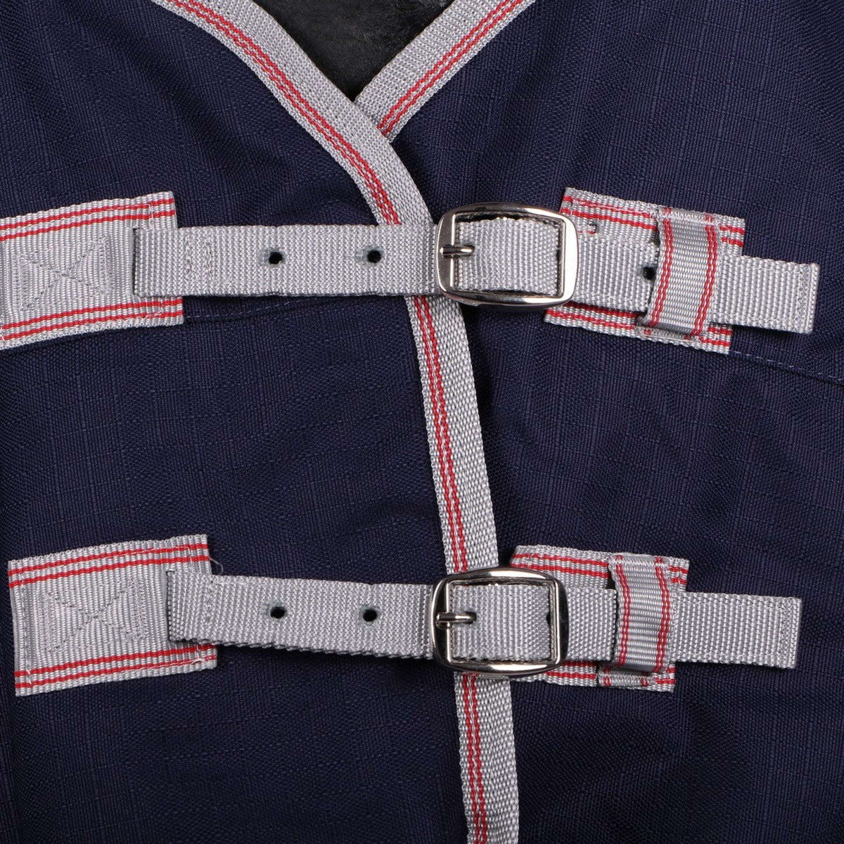 Weatherbeeta Collo combinato posteriore con affluenza pesante Comfitec Essenziale Navy/Silver/Red