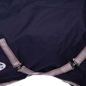 Weatherbeeta Collo combinato posteriore con affluenza pesante Comfitec Essenziale Navy/Silver/Red