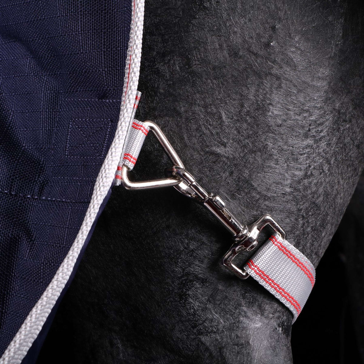 Weatherbeeta Collo combinato posteriore con affluenza pesante Comfitec Essenziale Navy/Silver/Red