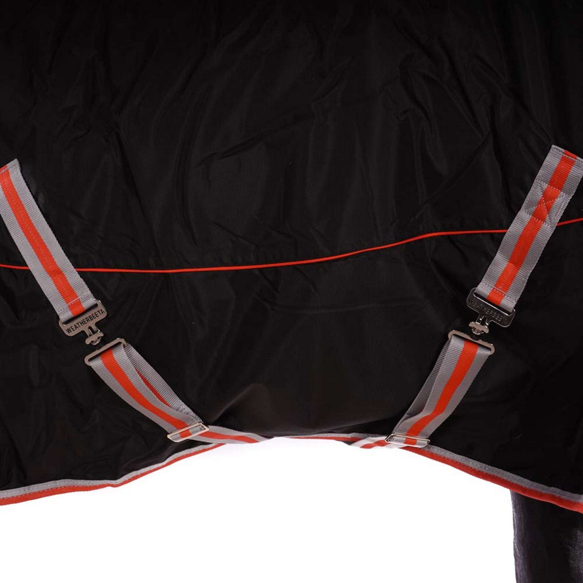 Weatherbeeta Medio staccabile dal collo Comfitec Nero/Argento/Rosso