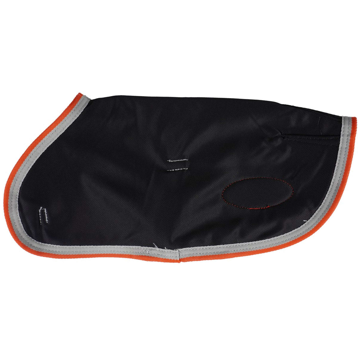 Weatherbeeta Cappotto per cani Nero/Argento/Rosso