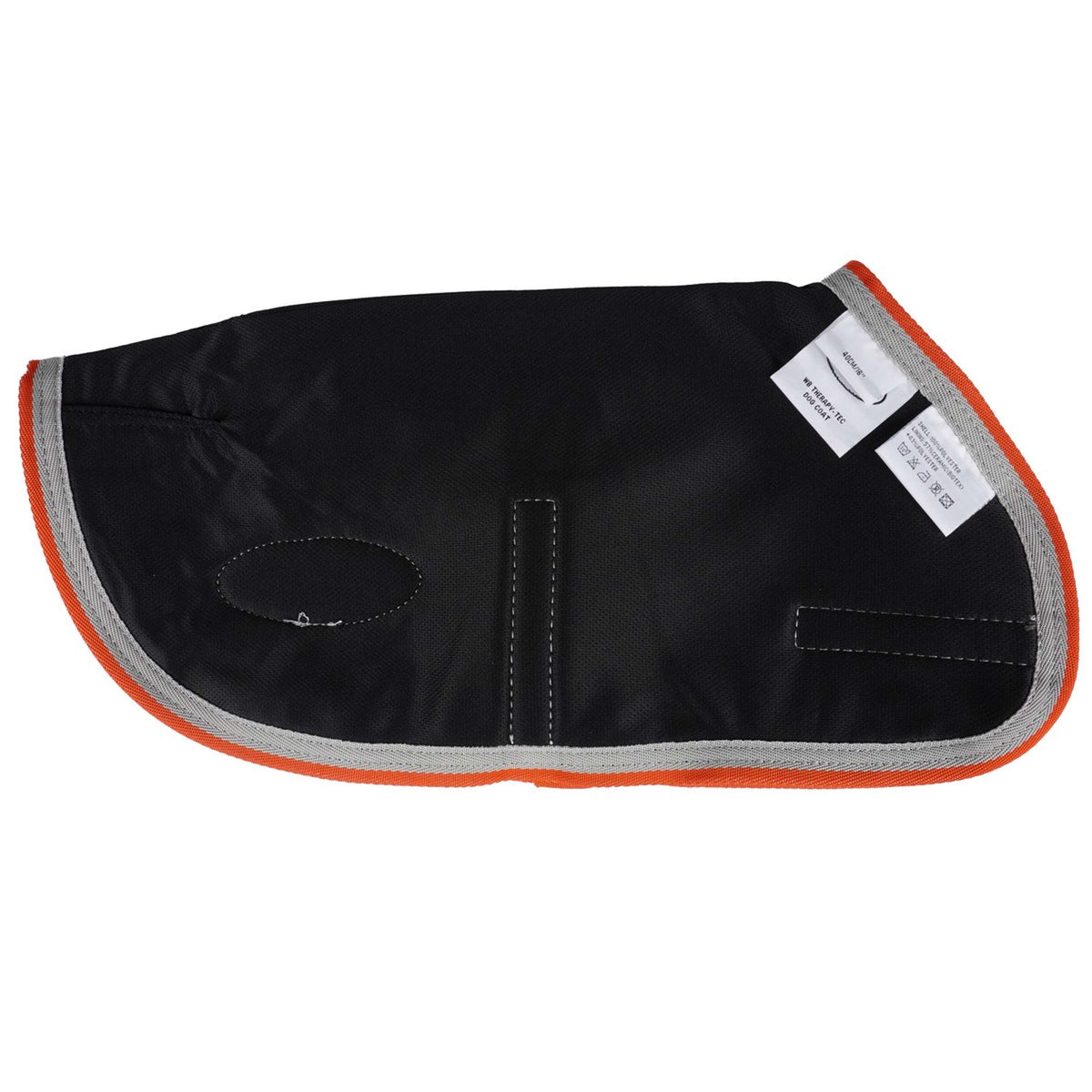 Weatherbeeta Cappotto per cani Nero/Argento/Rosso