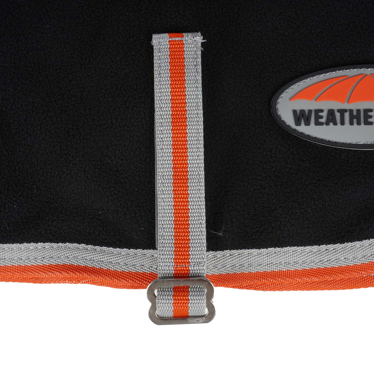Weatherbeeta Cappotto per cani Nero/Argento/Rosso