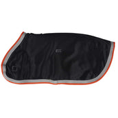 Weatherbeeta Cappotto per cani Nero/Argento/Rosso