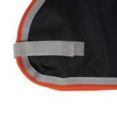 Weatherbeeta Cappotto per cani Nero/Argento/Rosso