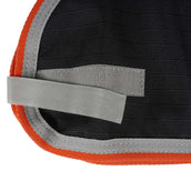 Weatherbeeta Cappotto per cani Nero/Argento/Rosso